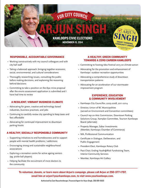 Welcome to Your Kamloops!: My 2014 platform accountability....
