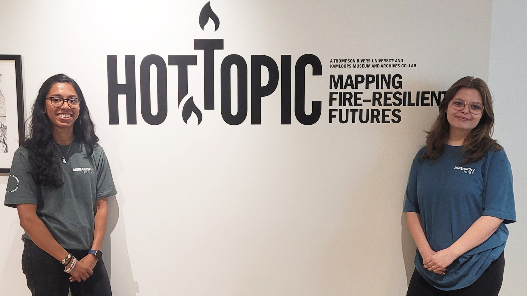 Mapping local knowledge: TRU students guide fire awareness exhibition