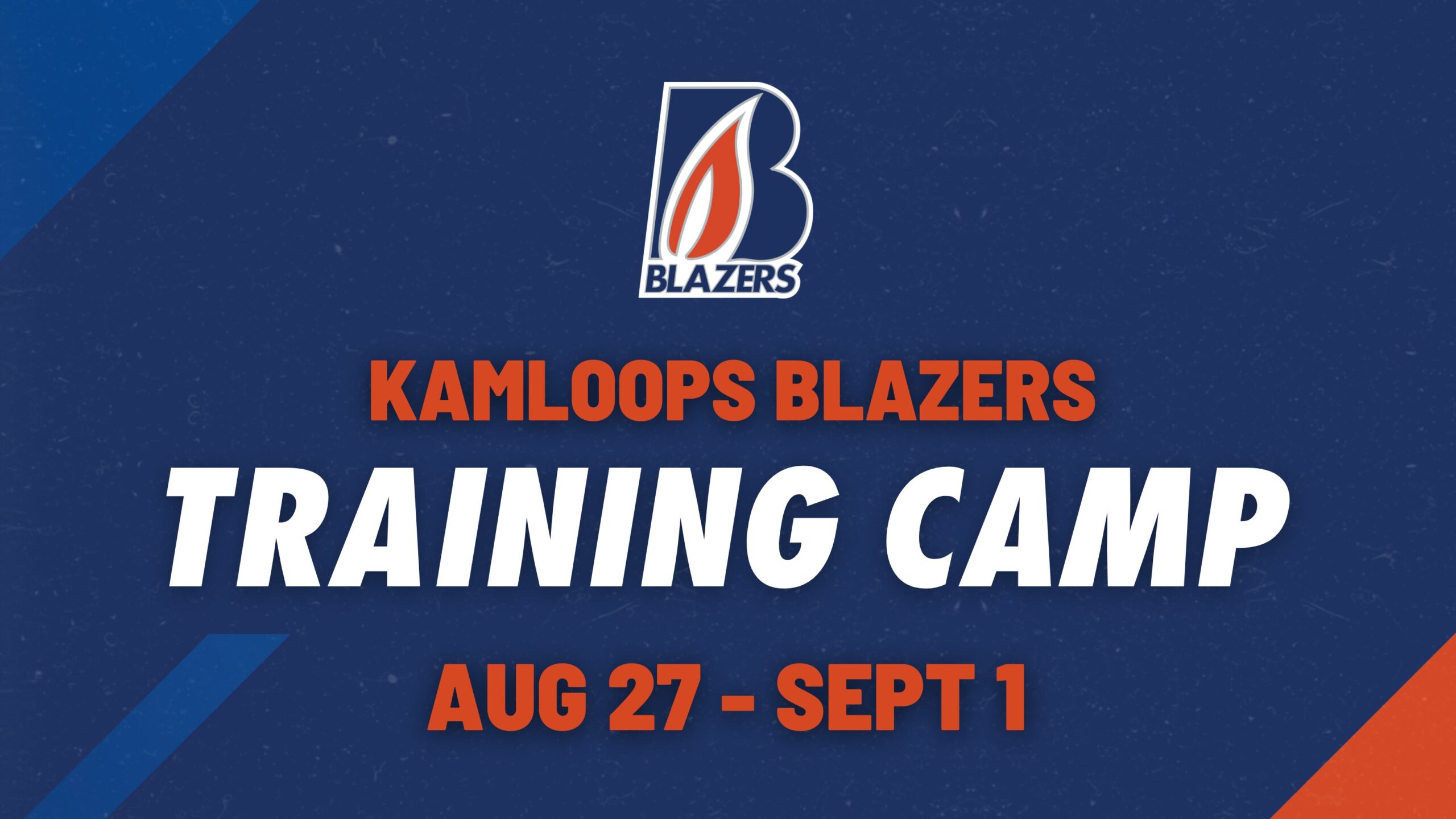 2025 Kamloops Blazers Training Camp Schedule