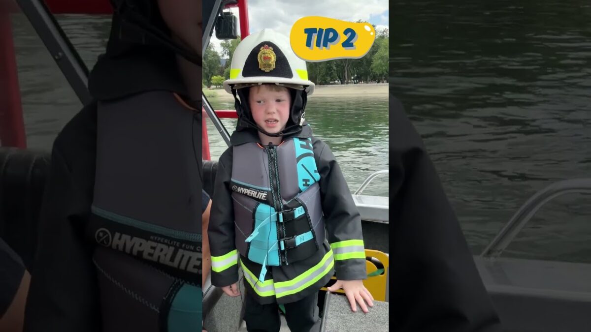 Water Safety - Kamloops Fire Rescue Junior Fire Chief Tyson Kaden