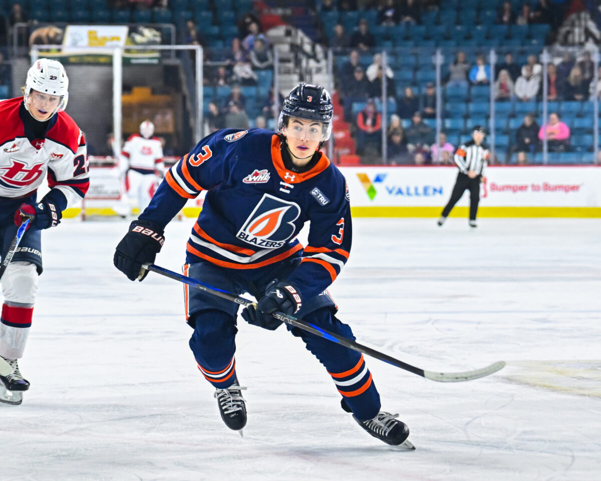 Dryden Deobald Finding His Footing in First Full WHL Season