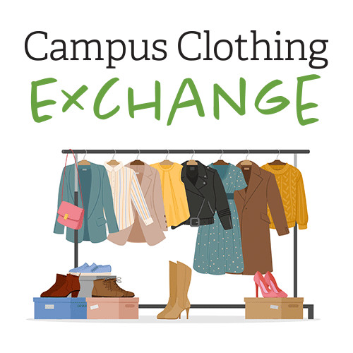 Clothing exchange pop-up shop