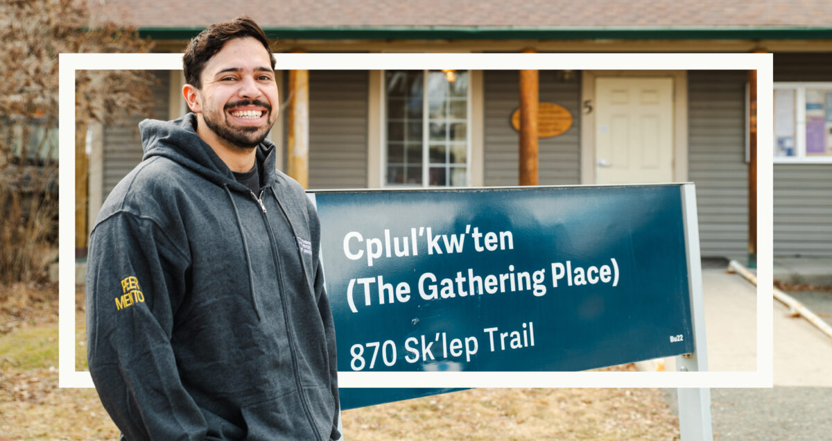 Indigenous peer mentor sets the stage for authenticity