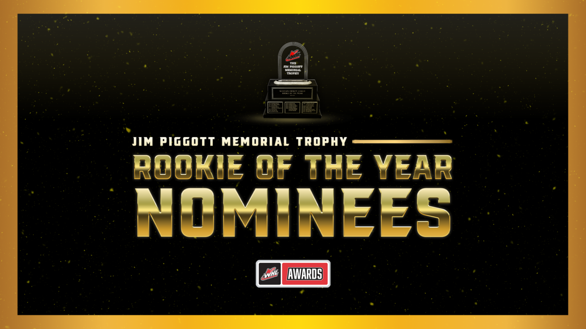 WHL announces finalists for Jim Piggott Memorial Trophy