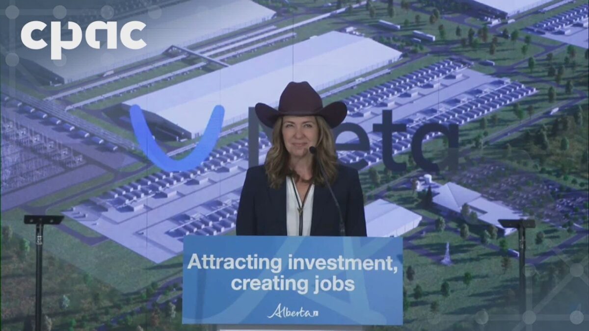 Alberta Premier Danielle Smith makes AI announcement in Calgary – July 8, 2026