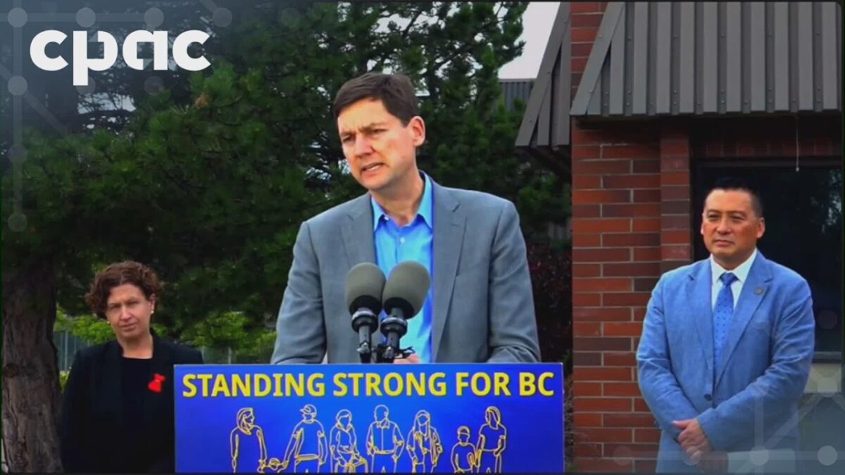 B.C. Premier David Eby makes an announcement in Prince George – July 10, 2026