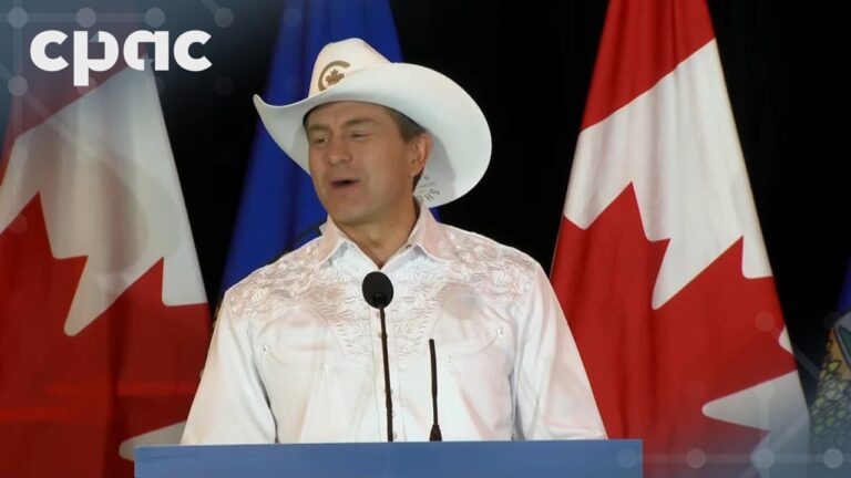 Conservative Leader Pierre Poilievre speaks at Calgary Stampede – July 4, 2026