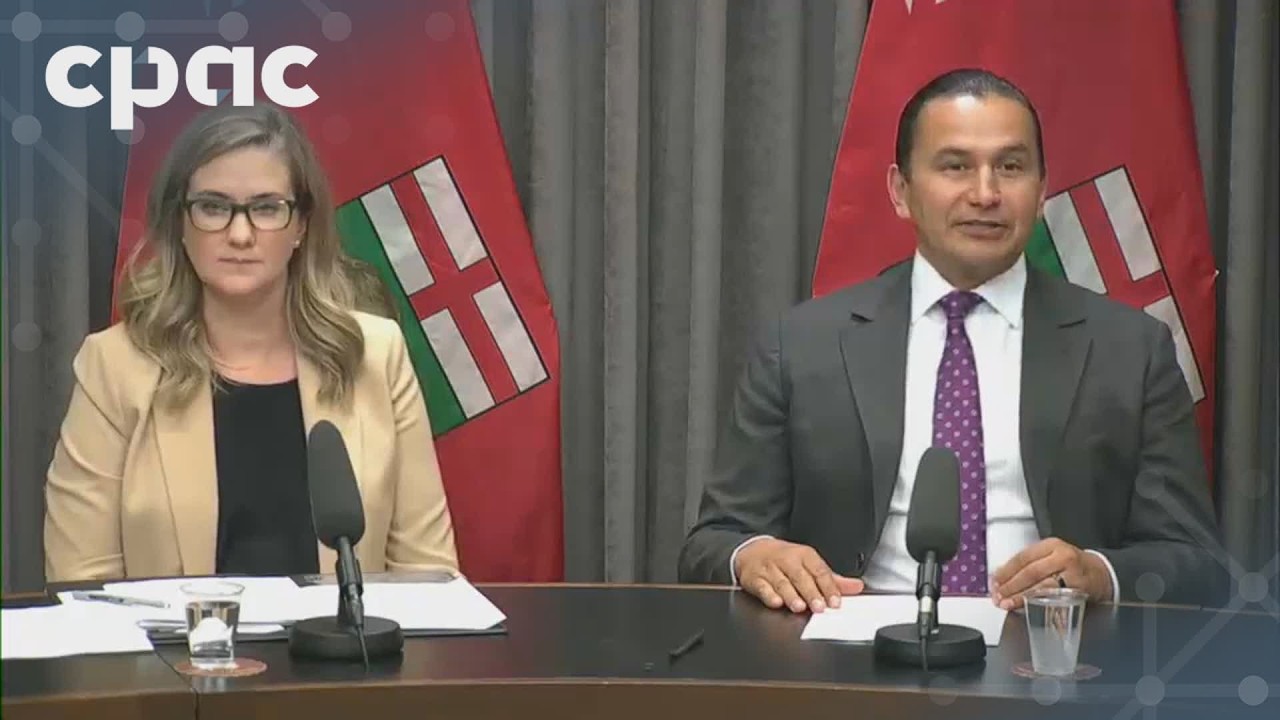 Manitoba Premier Wab Kinew provides an update on provincial flood response – July 10, 2026