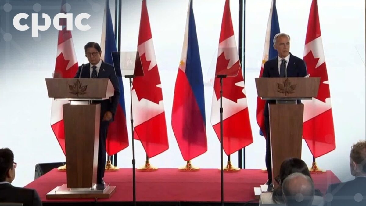 PM Carney and Philippines President Marcos Jr. hold a news conference in Vancouver – July 2, 2026