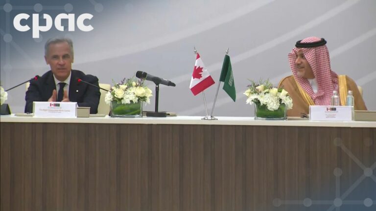 PM Carney participates in signing ceremony at Saudi Arabia-Canada Investment Forum – July 9, 2026