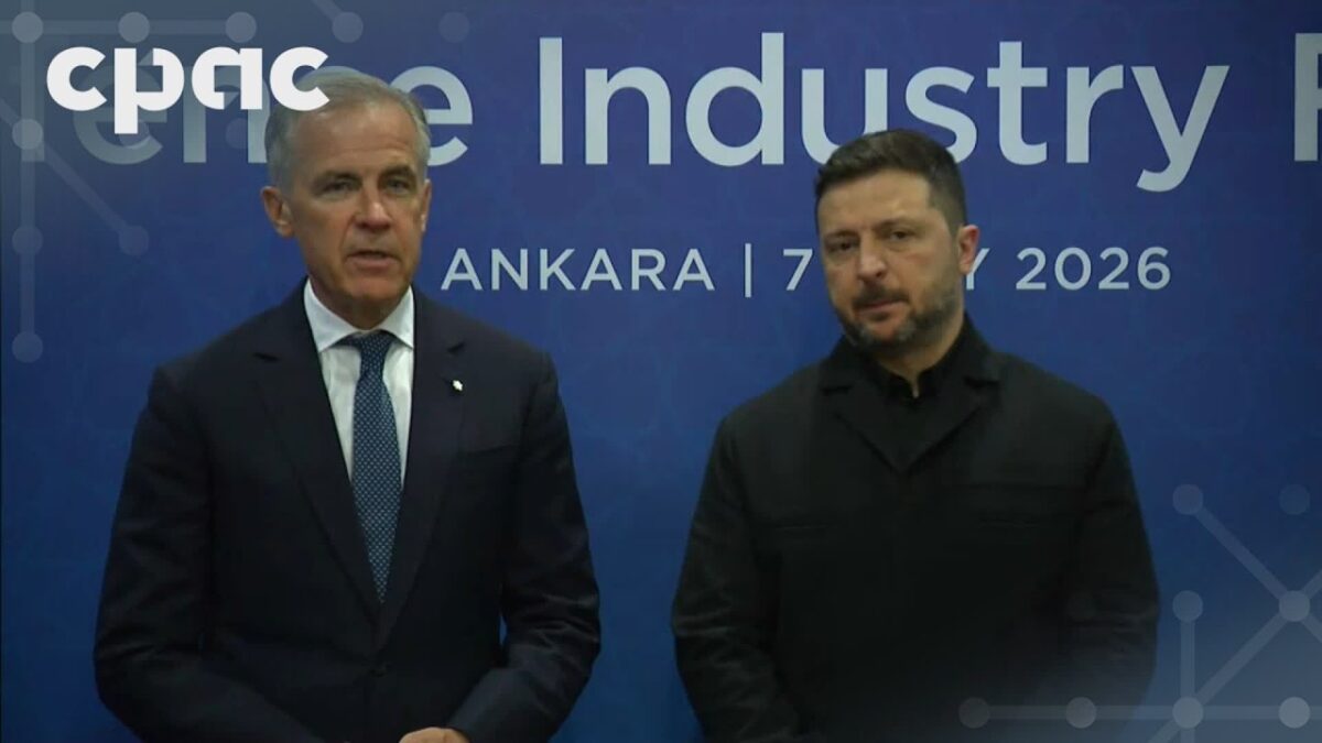PM Mark Carney meets with Ukrainian President Volodymyr Zelenskyy at NATO Summit – July 7, 2026
