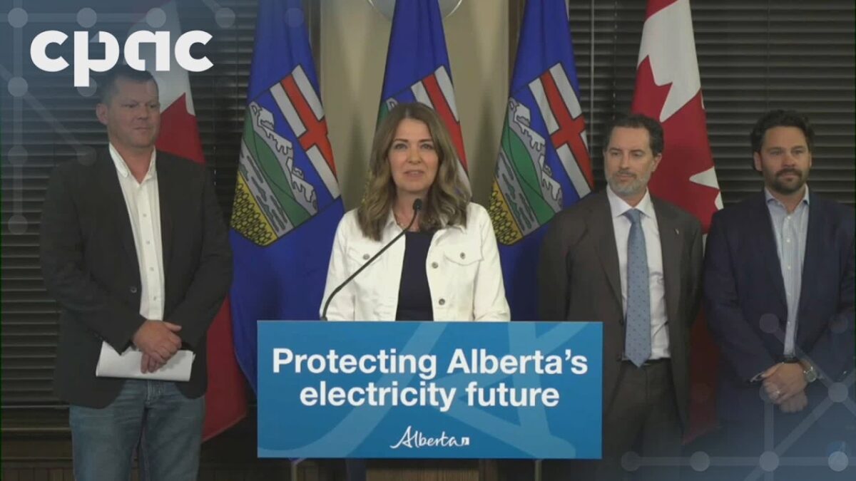 Premier Danielle Smith discusses “major investment” in Alberta’s electricity system – July 2, 2026