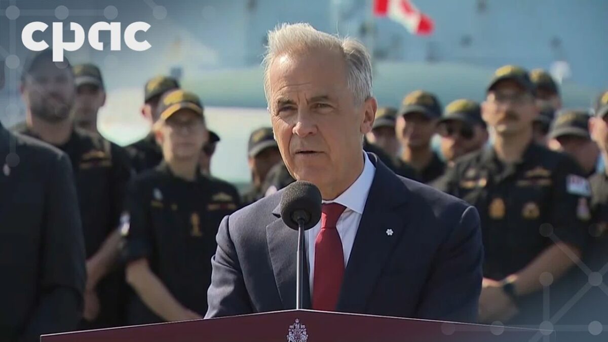 Prime Minister Mark Carney makes a defence spending announcement – July 6, 2026