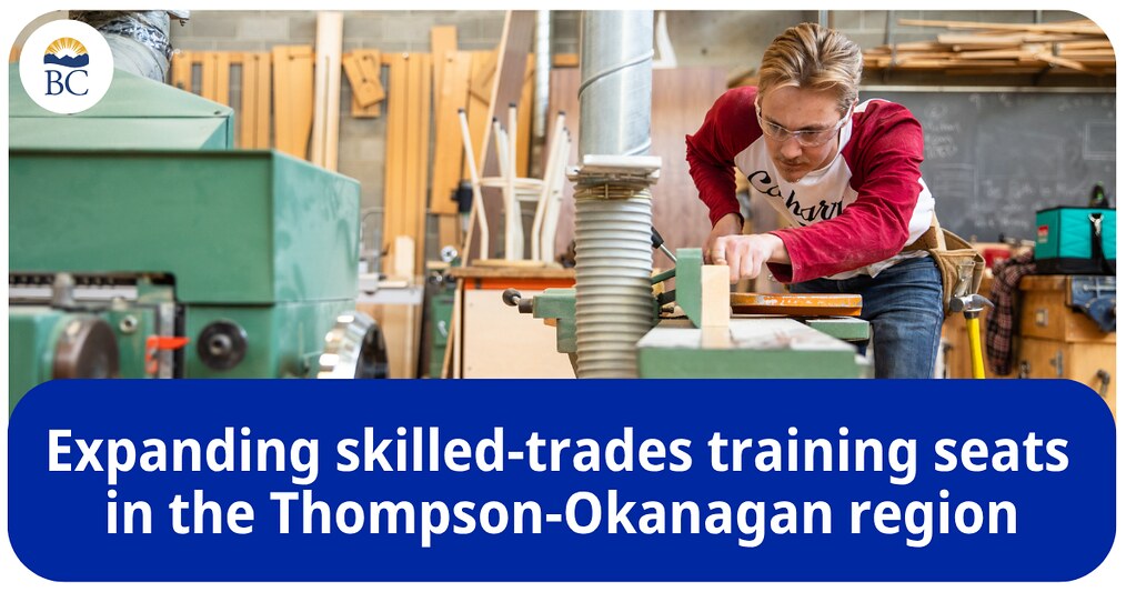 Expanding skilled-trades training opens doors in Thompson-Okanagan