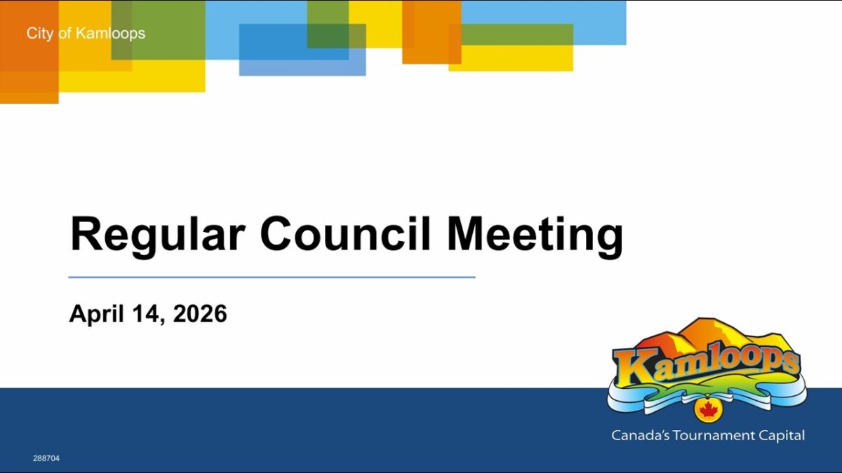 April 14, 2026 - Regular Council Meeting - Kamloops City Council