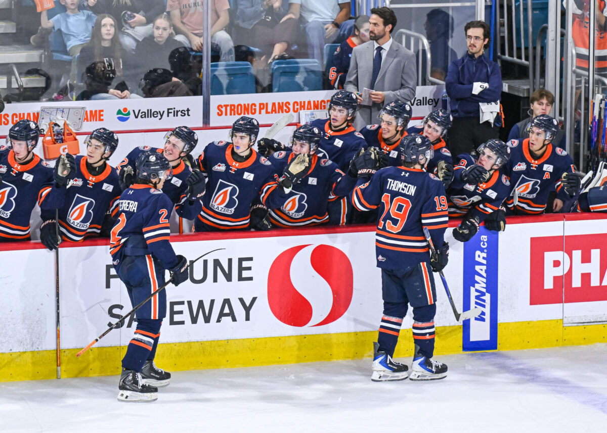 BLAZERS FALL 4-2 TO ROYALS IN SEASON OPENER