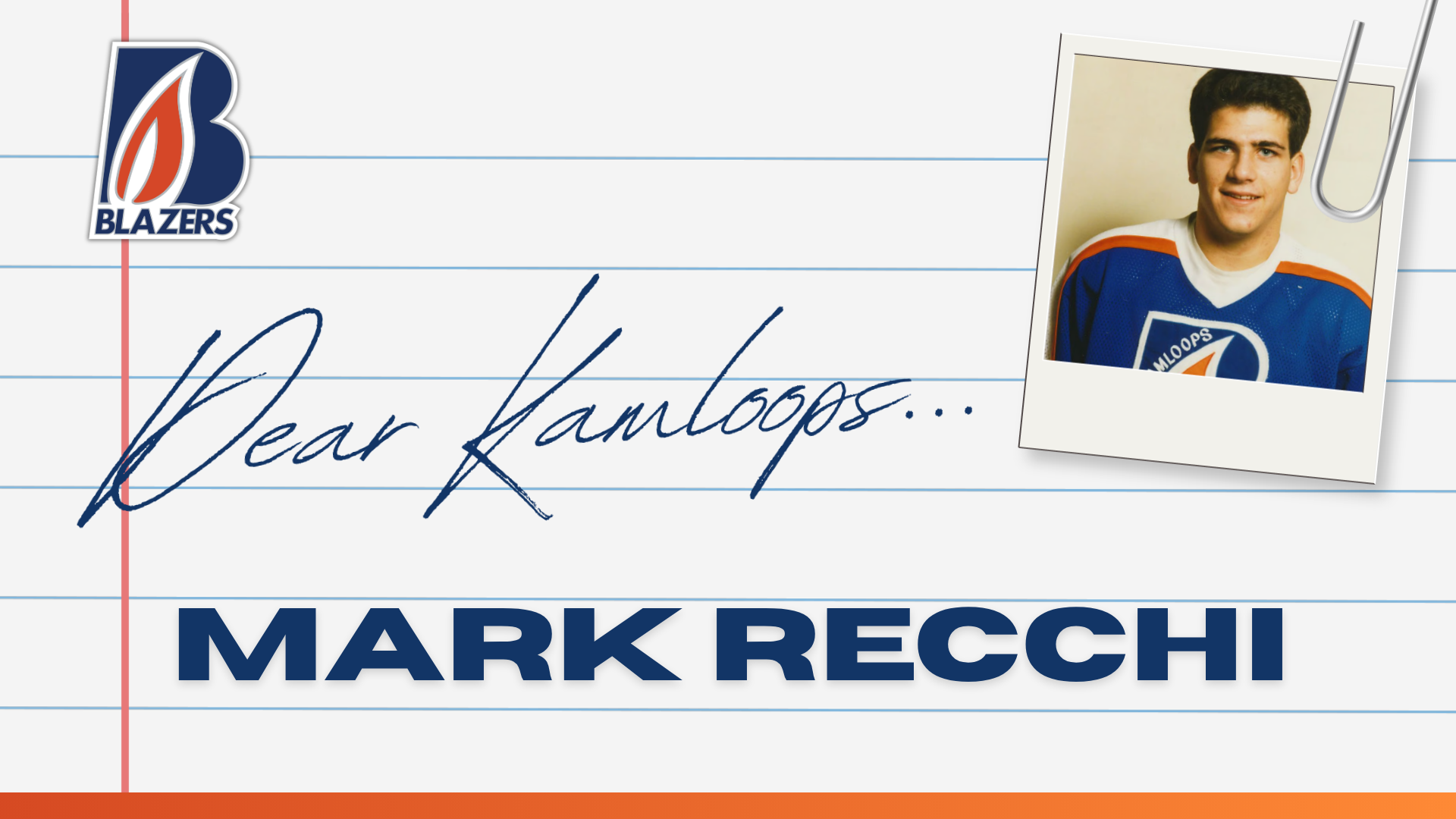 DEAR KAMLOOPS: Blazers Alumni Share Personal Letters Through 2026-2027 Season