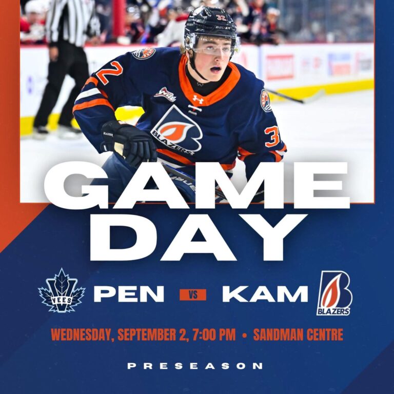 GAME DAY – BLAZERS HOST VEES AT 7PM