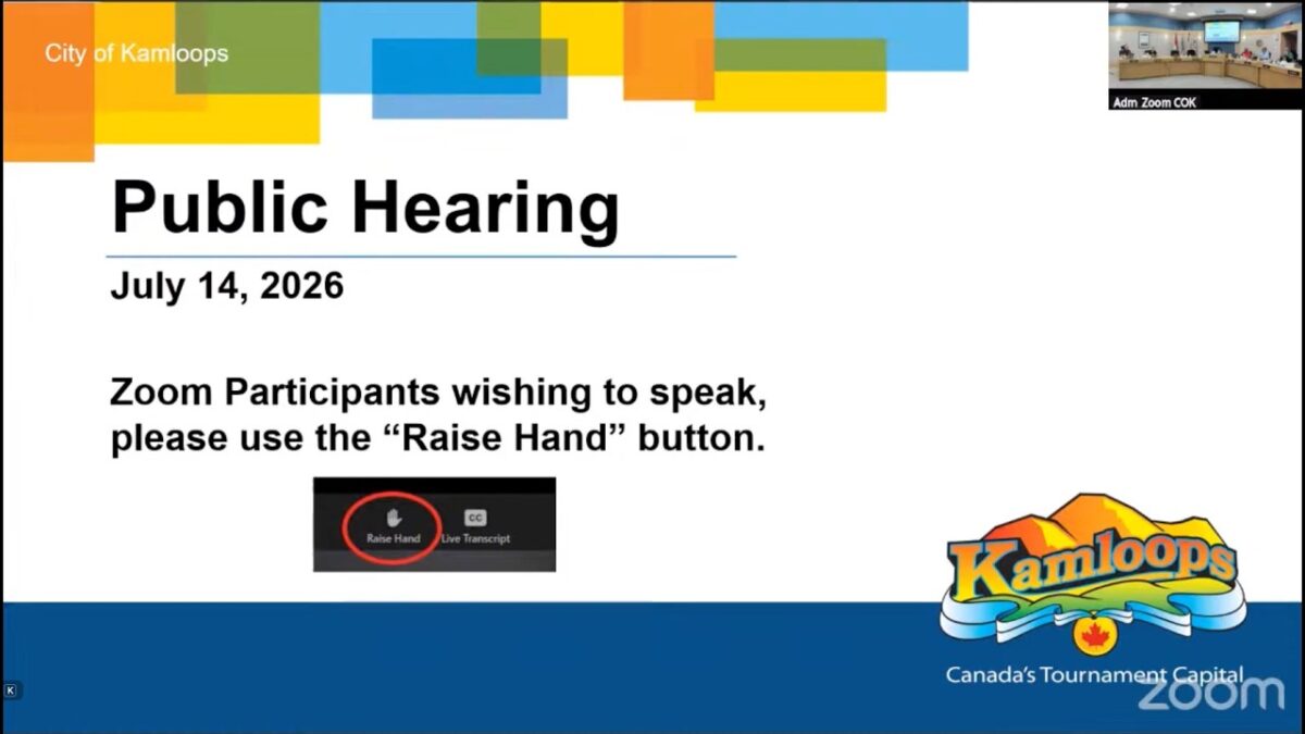 July 14, 2026 - Public Hearing - Kamloops City Council