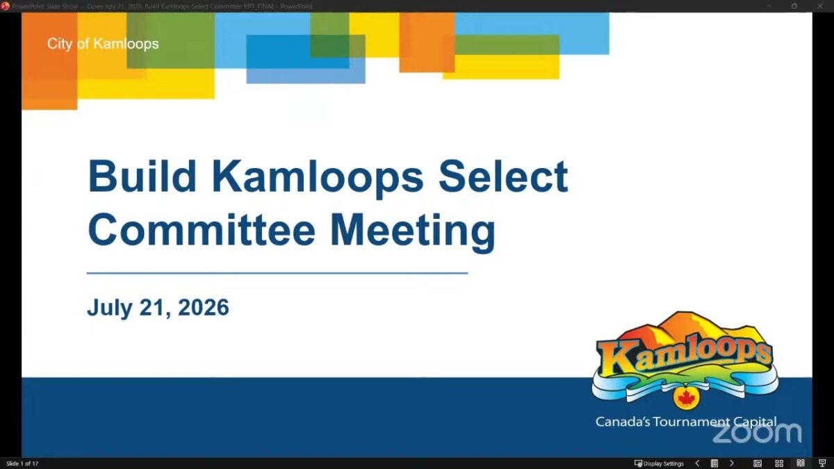 July 21, 2026 - Build Kamloops Select Committee Meeting - Kamloops City Council
