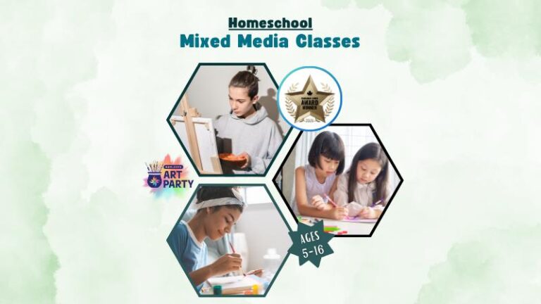 NEW! Homeschool - Mixed Media Classes