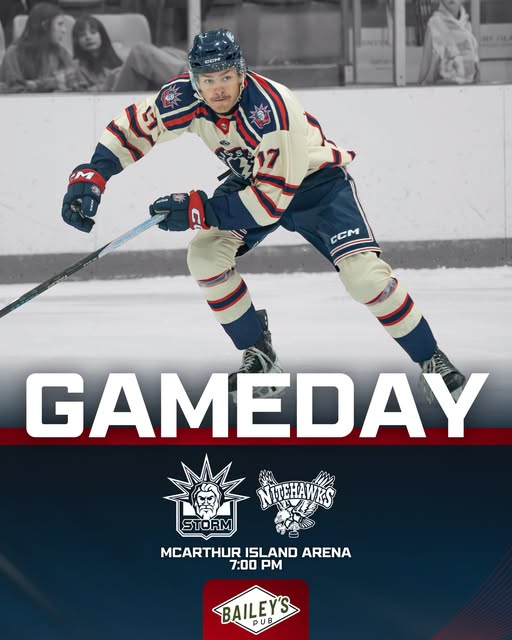 Storm Host Nitehawks Tonight 7pm