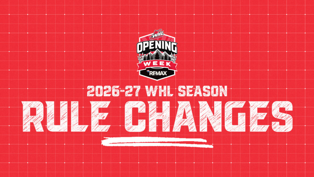 WHL introduces rule changes for 2026-27 Regular Season