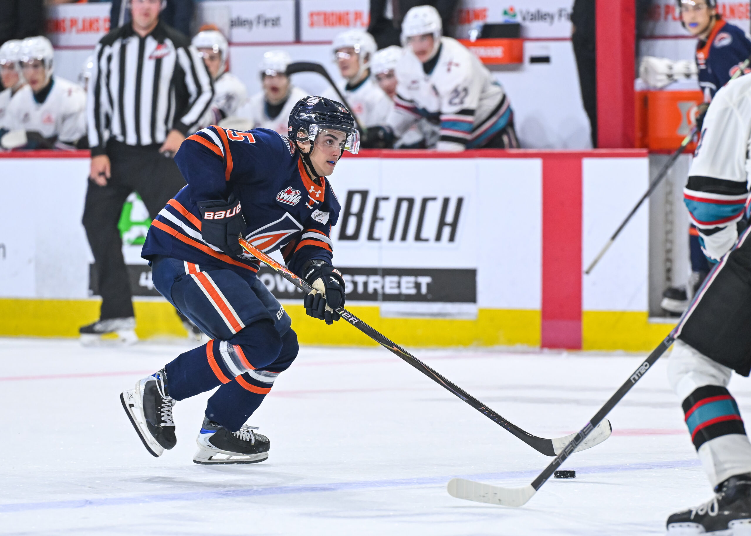 BLAZERS FALL 4-3 IN OVERTIME