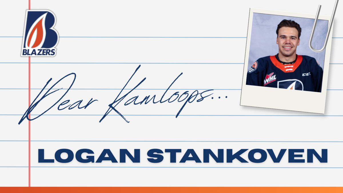 Dear Kamloops: Logan Stankoven reflects on a summer he’ll never forget