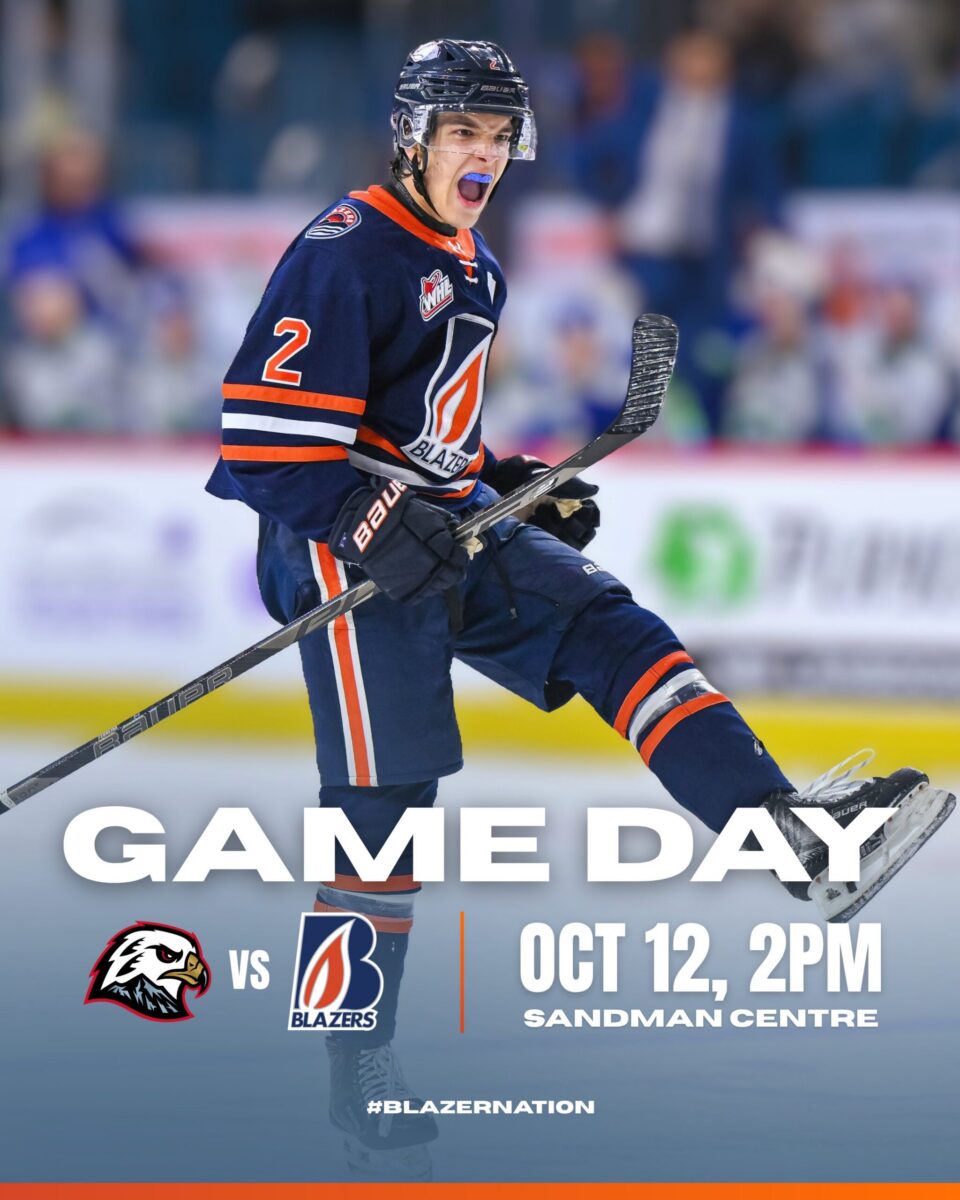 GAME DAY: BLAZERS HOST WINTERHAWKS AT 2PM